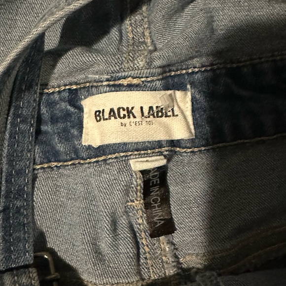 Black Label Short Overalls - Picture 2 of 3